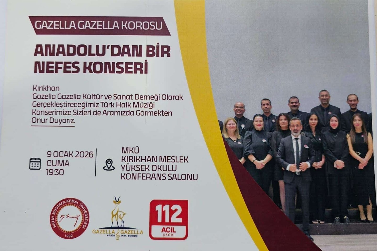 Gazella Gazella Korosu - Anadolu'dan bir nefes konseri
